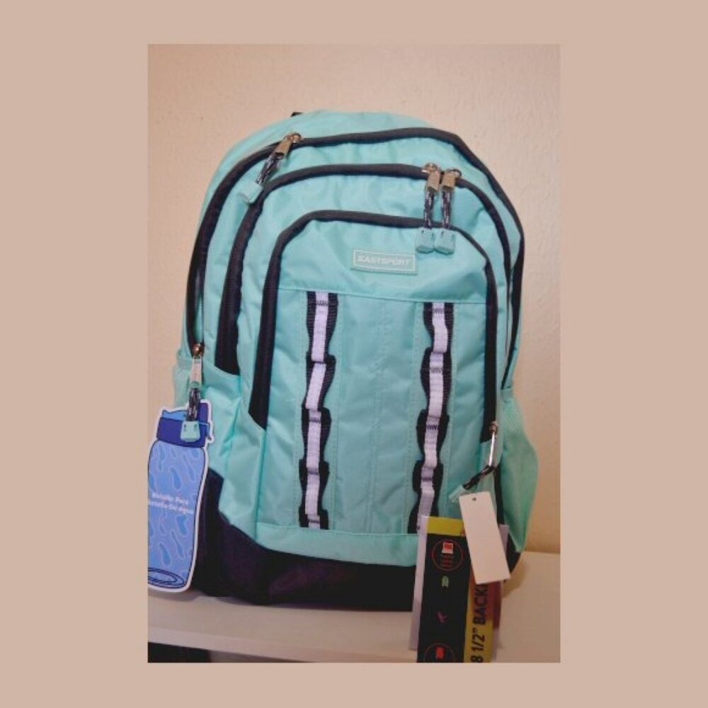 Eastport Teal 18.5" Backpack NWT